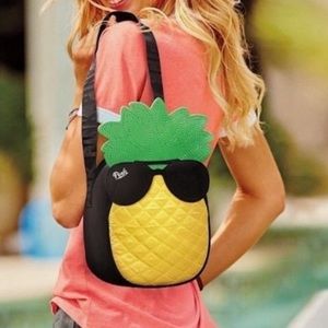 Victoria's Secret PINK Pineapple Insulated Cooler Shoulder Bag